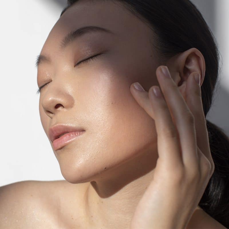 Acne Treatment Landing Page Banner Square
